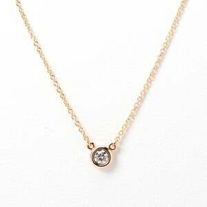 TIFFANY Gold Diamond Necklace
